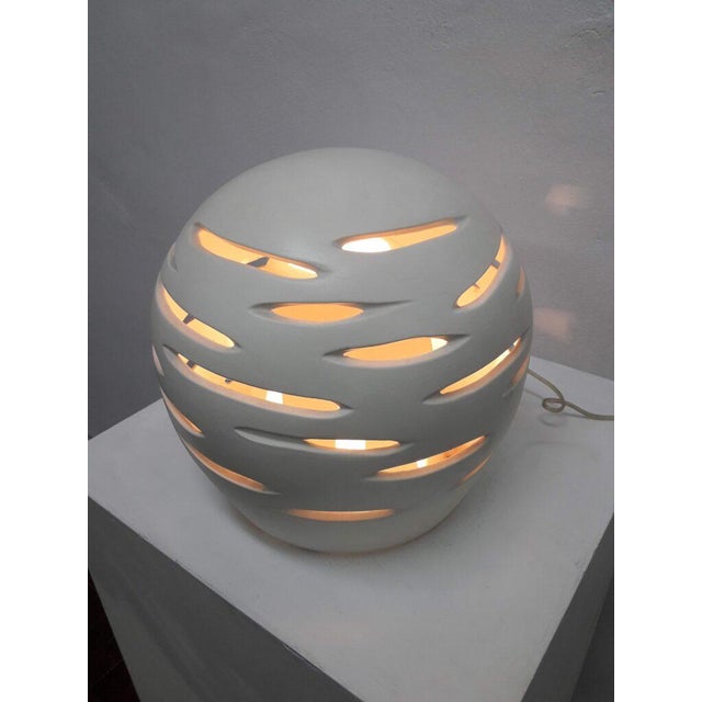 1980s Vintage Ceramic Lamp, 1980s For Sale - Image 5 of 5