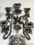 19th Century Important Art Nouveau Grape Motif Candelabra For Sale - Image 4 of 9