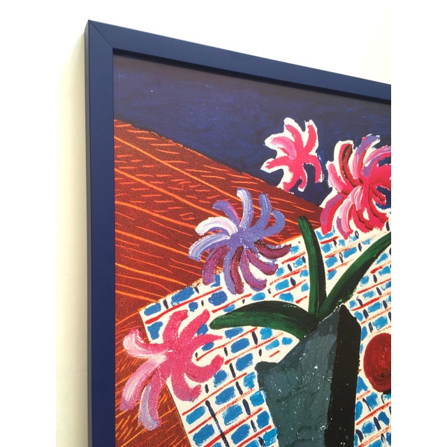 David Hockney Rare Vintage 1988 Lithograph Print Framed ...