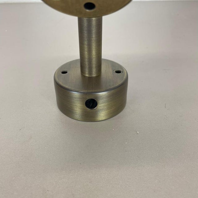 Minimalist Brass Tube Spot Wall Lights, Italy, 1970s, Set of 2 For Sale - Image 11 of 18