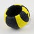 2000 - 2009 Christian Lacroix Runway Bracelet Bangle Yellow and Black Fabric For Sale - Image 5 of 16