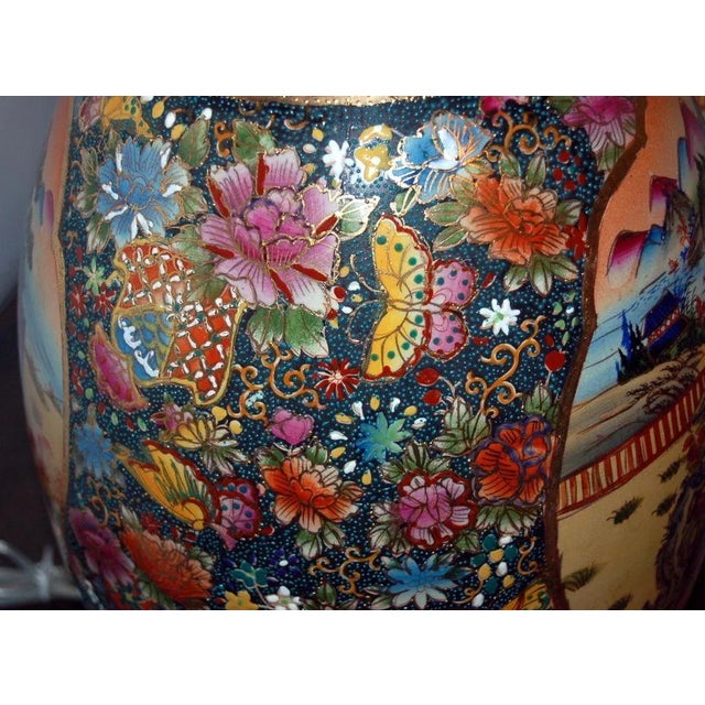 Vintage Porcelain Egg Table Lamps For Sale - Image 9 of 10