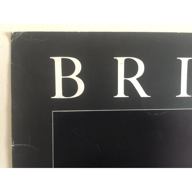 Black Vintage 1980 Brian Davis Collotype Print "Calla 1" Long Beach Museum Exhibition Poster For Sale - Image 8 of 11