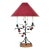 A showstopping statement lamp by Frederick Cooper, the celebrated Chicago lighting atelier known for its hand-crafted,...