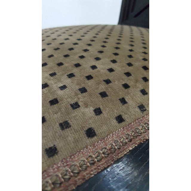 Viennese Black Chairs, Set of 6 For Sale - Image 10 of 11