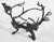 Add a touch of rustic charm to your home decor with this beautifully crafted cast iron plant stand. The sculptured design...