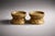 Title Pair of Mid-Century Japanese Gilt Ceramic Grapevine Candle Holders – Raised “JAPAN” Export Mark, c.1955–1965 Mobile-...