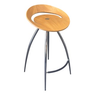 1990s Post-Modern Attributed to Jonas Bohlin for Magis "Lyra" Bar Stools – Italian Modernism For Sale