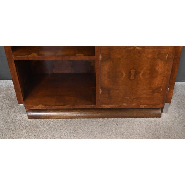 Art Deco Bibus in Elm Burl Veneer, 1920s For Sale - Image 10 of 18