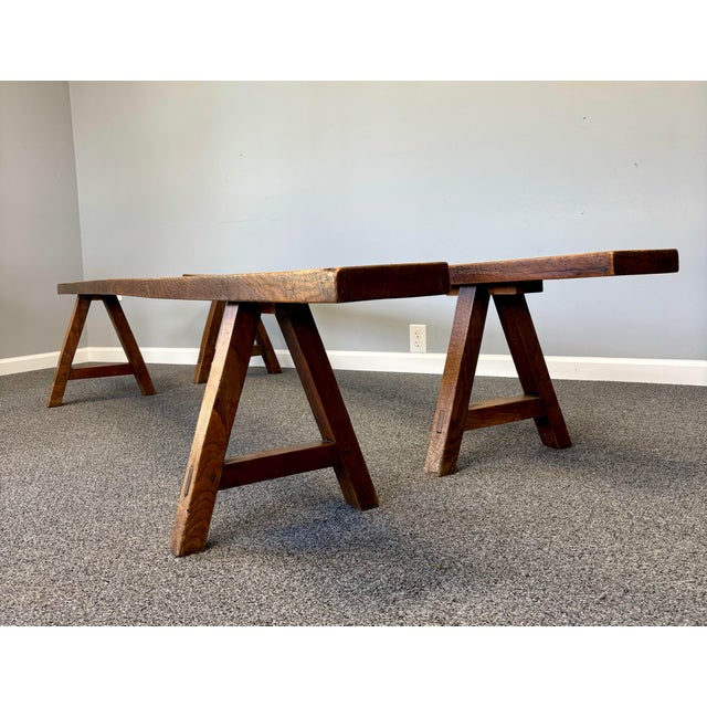 19th Century Late 19th Century French Benches - A Pair For Sale - Image 5 of 9