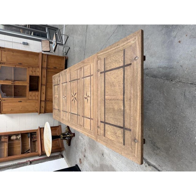 19th Century Italian Table in Oak For Sale - Image 14 of 18