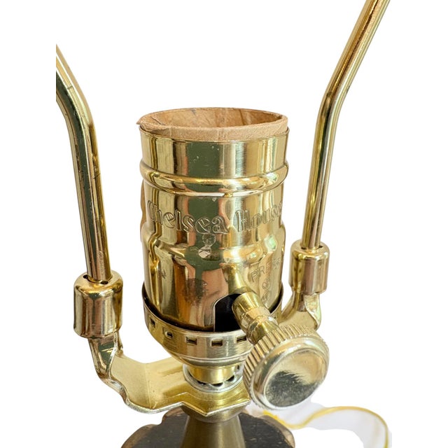 Chelsea House Spiral Black and Gold Lamp For Sale - Image 10 of 15