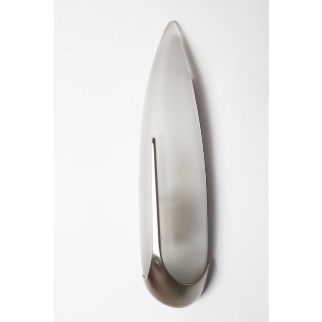Glass Sconces with Metal Bases from Kolarz Leuchten, 1980s, Set of 2 For Sale - Image 6 of 16