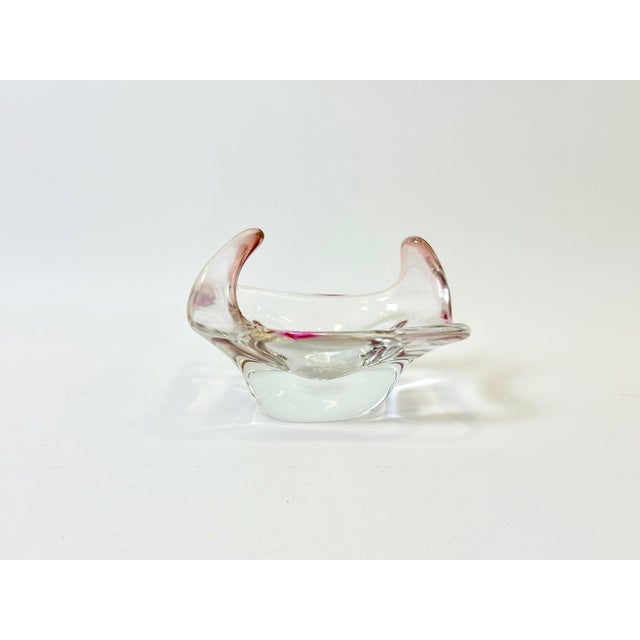 Art Glass Bowl attributed to Jaroslav Beránek for Skrdlovice, 1960s For Sale - Image 6 of 9