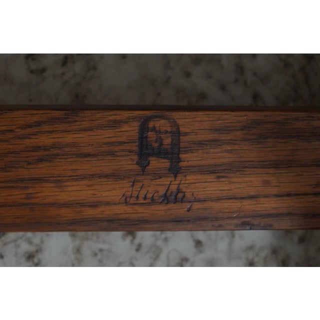 Gustav Stickley Mission Oak Armchair For Sale - Image 18 of 18