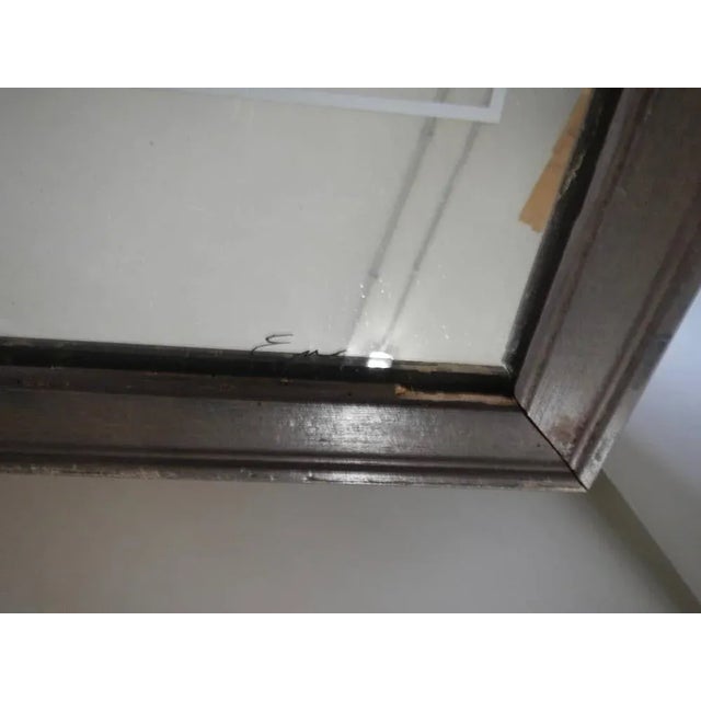 Brown Mirror from Saggers & Co Ltd, 1979 For Sale - Image 8 of 10