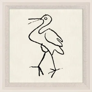Watermerken 20, Framed Artwork