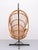 Iconic Rattan hanging Chair. Manufactured by Rohe Noordwolde. Holland Superb seating comfort. Look at that heavy Steel...