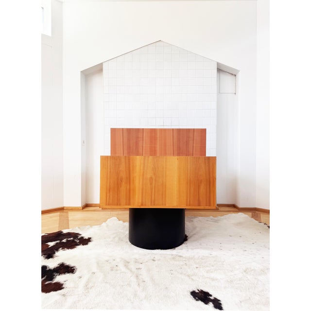 Rare Sesamo Pop Up Desk / Secretary by Gianfranco Frattini for Bernini, 1981 For Sale - Image 15 of 15