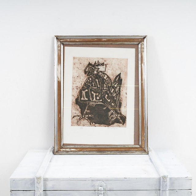 Luciano Minguzzi, Gallo, 2000s, Engraving, Framed For Sale - Image 6 of 6