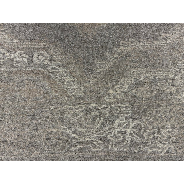 Gray 8ft2in × 10ft 1in Pottery Barn Kenley Hand Tufted Area Rug For Sale - Image 8 of 12