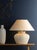 Hudson Valley Lighting Allards 24 in. 1 Light Table Lamp in Aged Brass and Ceramic Watercolor Sand Finish For Sale - Image 11 of 11