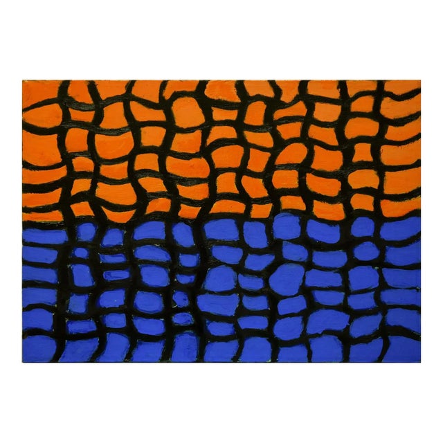 Reticulum - Oil Painting 2019 by Giorgio Lo Fermo 2019 For Sale