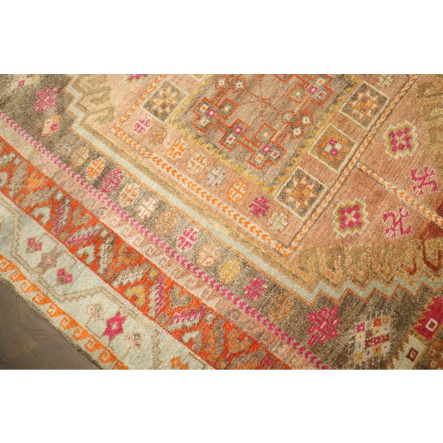 a wide mid-20th-century Turkish Sivas Geometric Runner