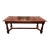 19th Century French Farmhouse Table with Parquetry Inlay For Sale