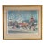Vintage David W. Clough Signed Original Lithograph “Sunny Caribbee Market” For Sale