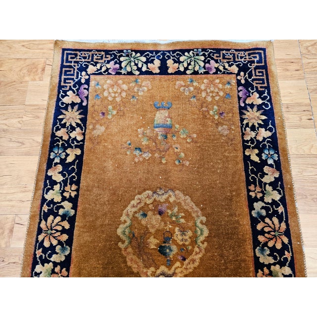 Early 20th Century Chinese Art Deco Rug For Sale In Chicago - Image 6 of 12