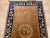 Vintage Chinese Art Deco Area Rug, Hand-Knotted Wool Pile, Tan, Dark Blue, 1920s For Sale In Chicago - Image 6 of 12
