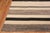 Nazmiyal Collection Modern Flatweave Area Black and White Color Kilim Rug For Sale - Image 4 of 6