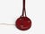 Eskilstuna Elektrofabrik, Floor Lamp, Red Lacquered Metal, Brass, Sweden, 1960s For Sale - Image 11 of 13