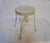 1950s Antique Metal Twisted Ice Cream Parlor Stool For Sale - Image 5 of 11