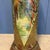 Large Antique Painted Earthenware Column with Golden Pheasants For Sale - Image 14 of 18