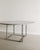 Rare "PK54" dining table in steel and cippollini marble by Poul Kjærholm produced by E. Kold Christensen Denmark, 1960s In...