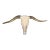 Vintage Wall-Mounted Steer Skull For Sale