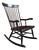 Scandinavian Rocking Chair in Wood For Sale