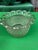 French Pair of Vintage French Lace Crystal Bowls For Sale - Image 3 of 9