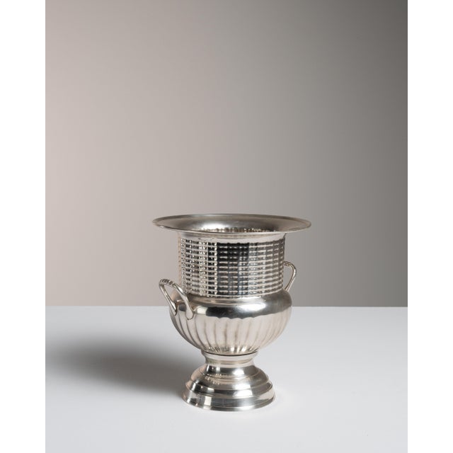 Mid 20th Century Mid 20th Century France Neoclassical Silver Ice Bucket For Sale - Image 5 of 15