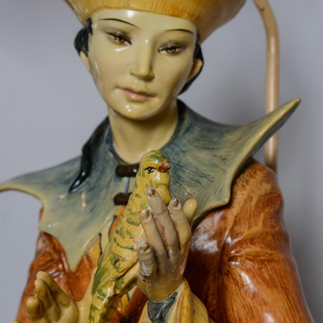 Chinoiserie Table Lamps by Domenico Poloniato, 1950s a Pair For Sale In West Palm - Image 6 of 14