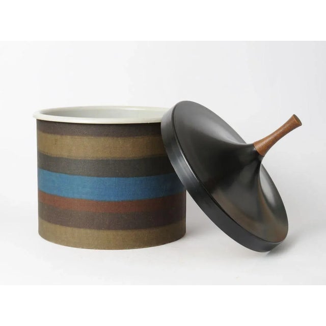 Wood Mid-Century Danish Ice Bucket from Laurids Lonborg, 1960s For Sale - Image 7 of 8