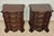 Pair of Carved Wood Bedside Cabinets, 1930s For Sale - Image 15 of 18