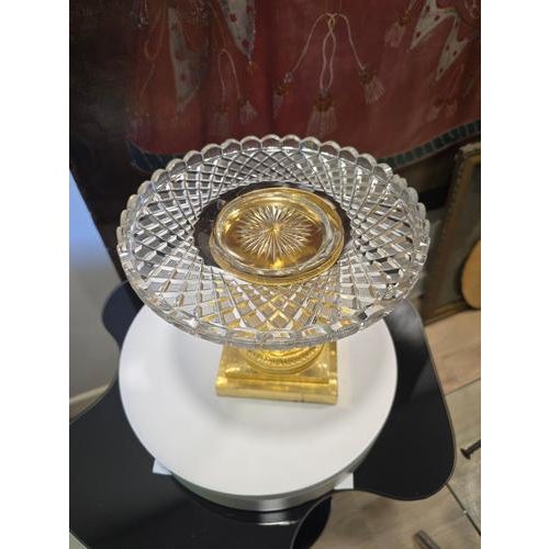 French Empire Ormolu and Cut Crystal Tazzas by Pierre-Philippe Thomire, 1810, Set of 2 For Sale - Image 9 of 14