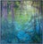 Nancy Paris Pruden "Cypress Creek" Contemporary Naturalistic River Landscape Nature Painting, 2020s For Sale