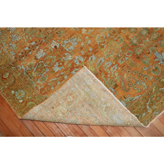 Early 20th Century Zabihi Collection Magnificent Persian Sarouk Rug - 7'1" x 10'3" For Sale - Image 11 of 12