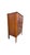 Brown Vintage 5-Drawer Tallboy Dresser – Vintage Chest of Drawers With Dovetail Joinery and Casters. For Sale - Image 8 of 9
