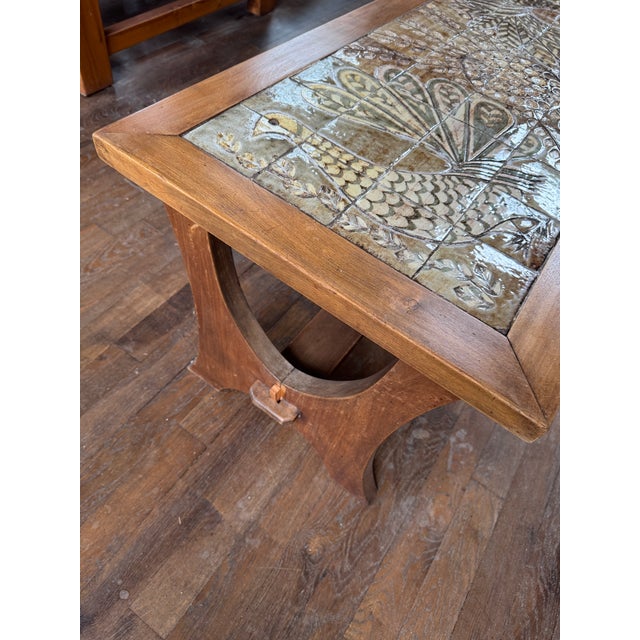Ceramic Coffee Table by Robert Perot for Vallauris, 1950s For Sale - Image 3 of 7