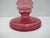 Mary Gregory Czech Red Glass Painted Enamel Boy With Bird Skinny Bud Vase For Sale - Image 9 of 10